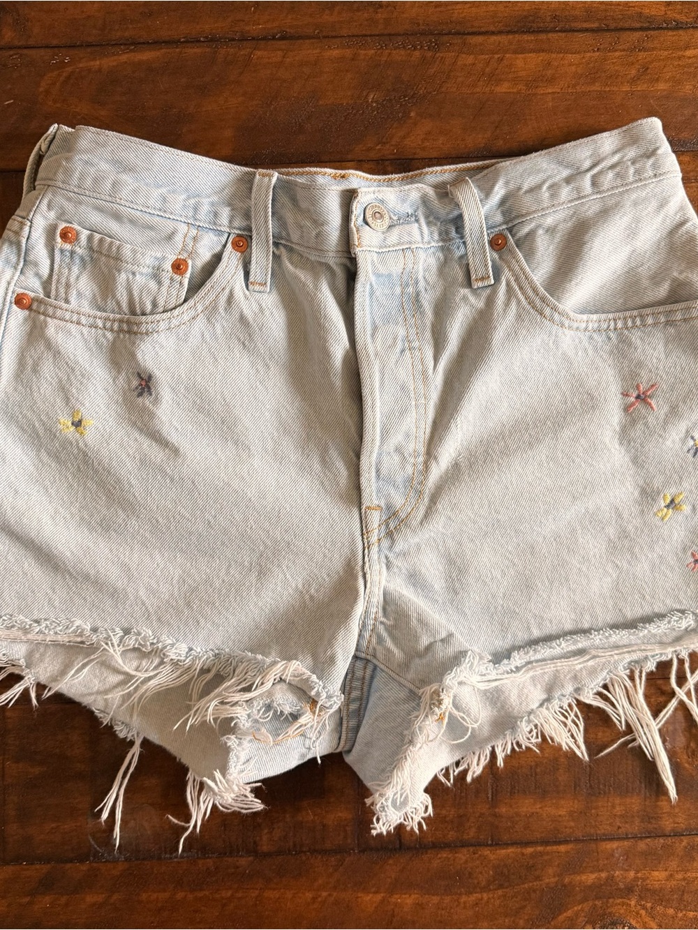 Levi’s 501 Button Fly Cutoff Shorts, Women’s Size 29